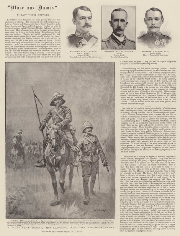 Hvordan Private Byrne, 21st Lancers, vant Victoria Cross av William T. Maud