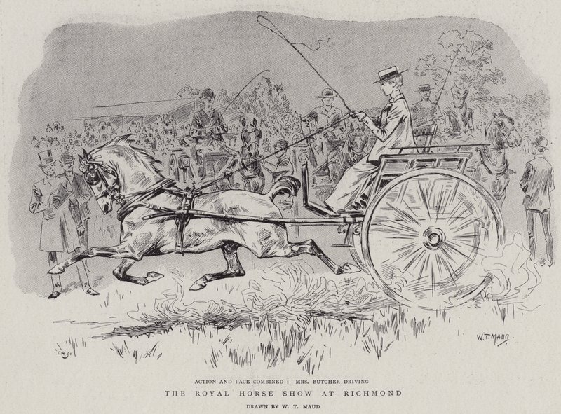 Royal Horse Show på Richmond av William T. Maud