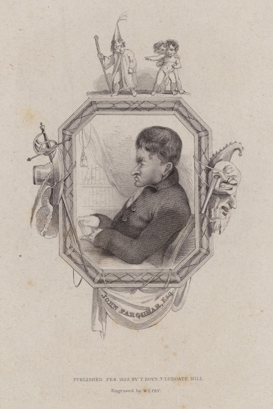 John Farquhar , skotsk kjøpmann og gründer (gravering) av William Thomas Fry