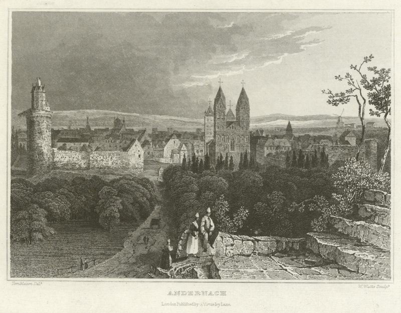 Andernach av William Tombleson