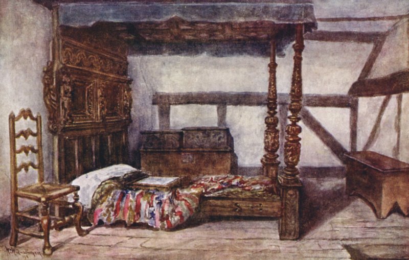 Anne Hathaways Cottage, Stratford-upon-Avon av William W. Quatremain