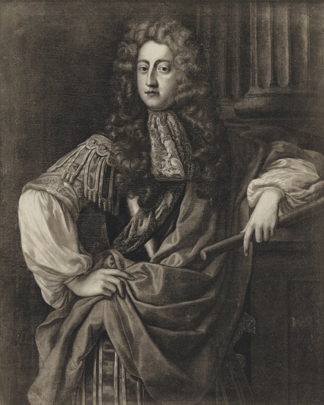 Prins George av Danmark (litho) av William Wissing or Wissmig