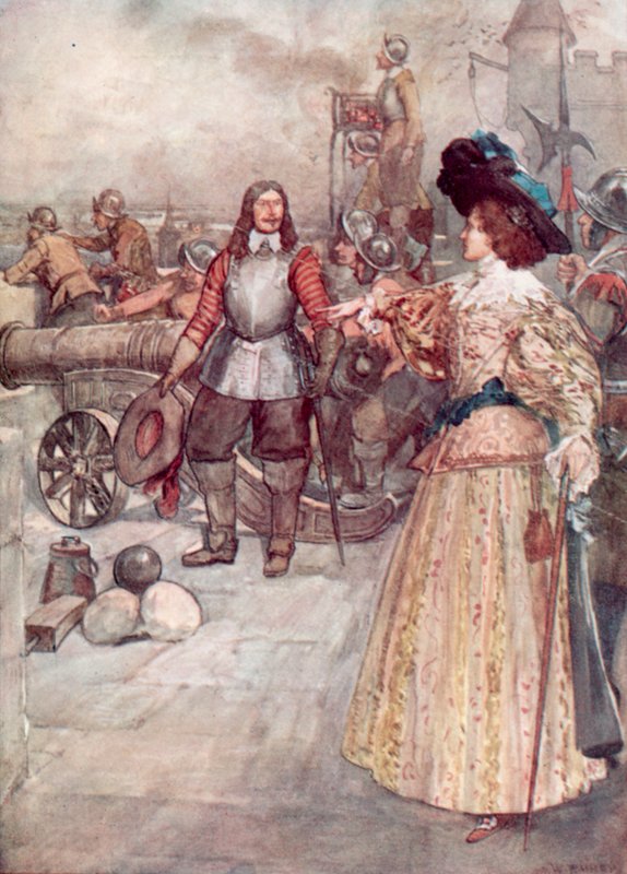 Mademoiselle De Montpensier avfyrte kanonen av William after Rainey