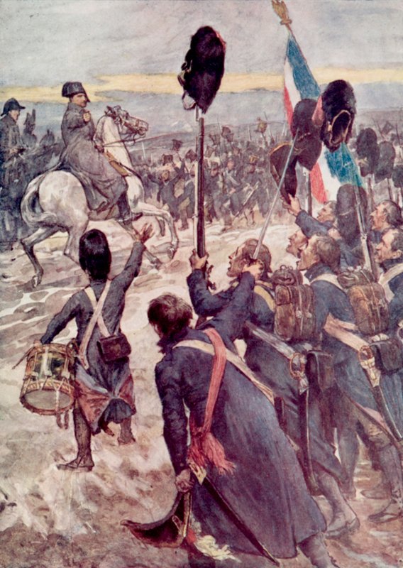 Napoleon ved Austerlitz av William after Rainey