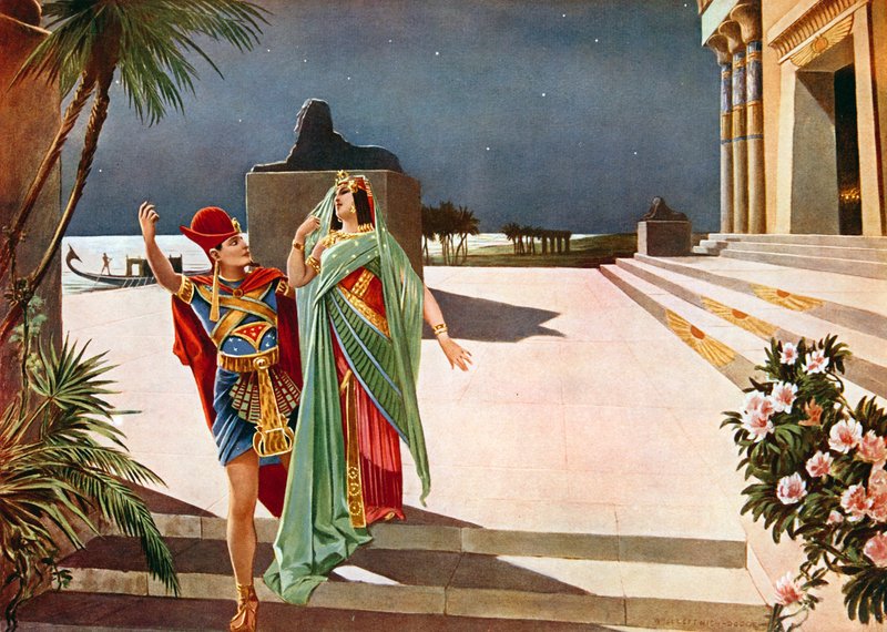 Aida, akt III av William de Leftwich Dodge