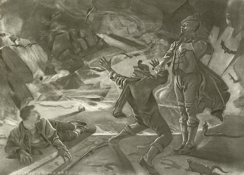 Der Freischutz, akt II siste scene (gravyr) av William de Leftwich Dodge