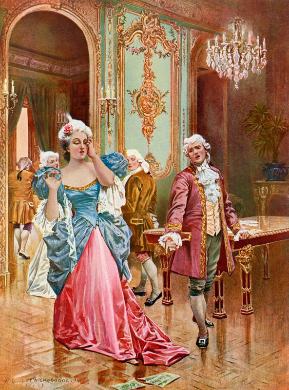 La Traviata, akt II scene iv av William de Leftwich Dodge