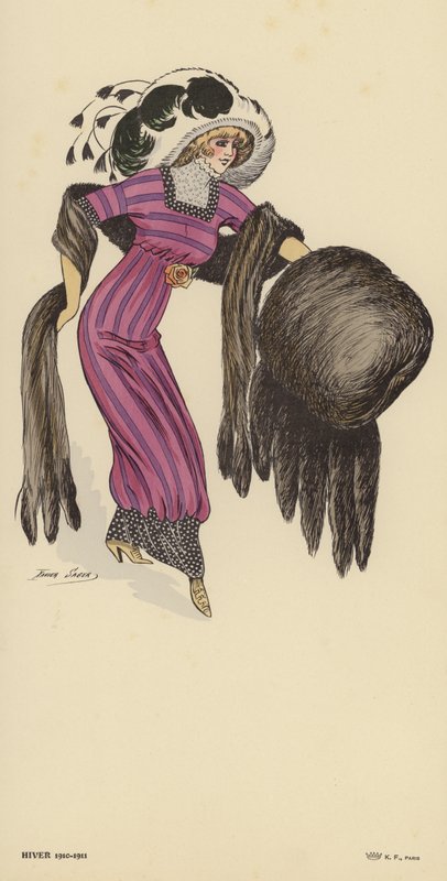 Vinter 1910-1911 moter av Xavier Sager
