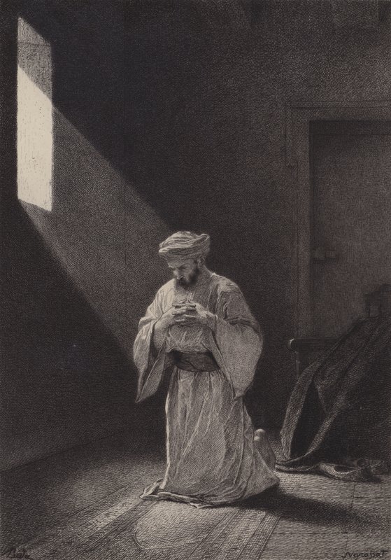 Bønn av after Albert Robida