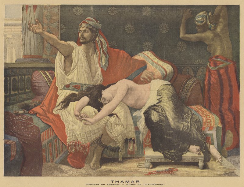 Tamar av after Alexandre Cabanel