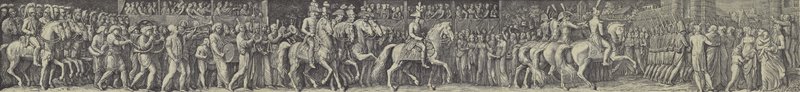 Franskmennenes inntog i Milano, 14. mai 1796 av after Andrea Appiani the Elder