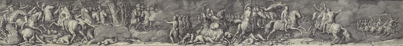 Slaget ved Marengo, Italia, 14. juni 1800 av after Andrea Appiani the Elder