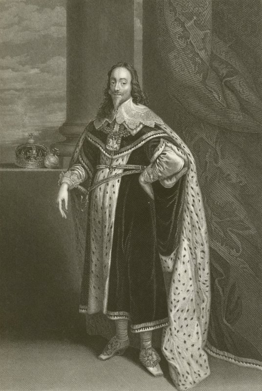 Charles 1 av after Anthony van Dyck