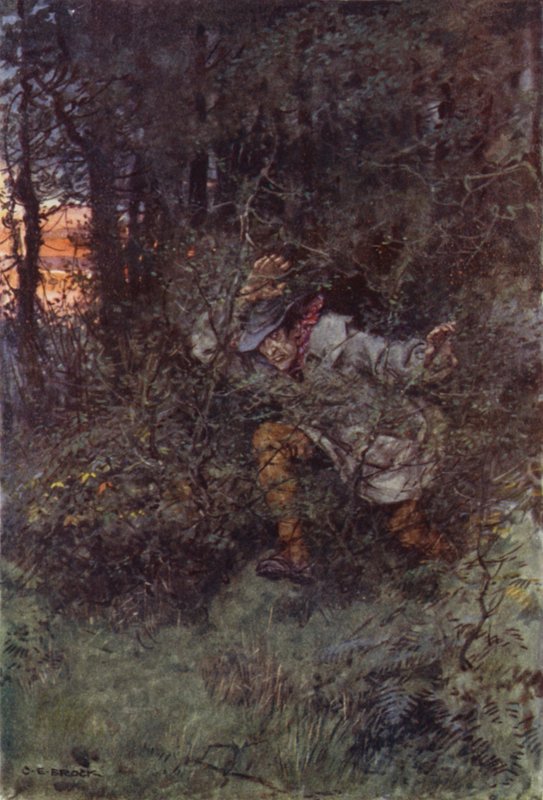 Illustrasjon for Martin Chuzzlewit av after Charles Edmund Brock