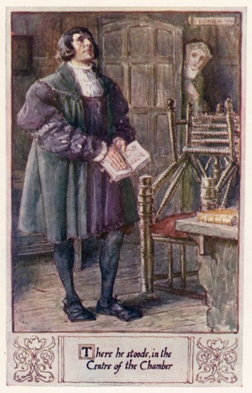 Der sto han, i sentrum av salen av after Charles Edmund Brock
