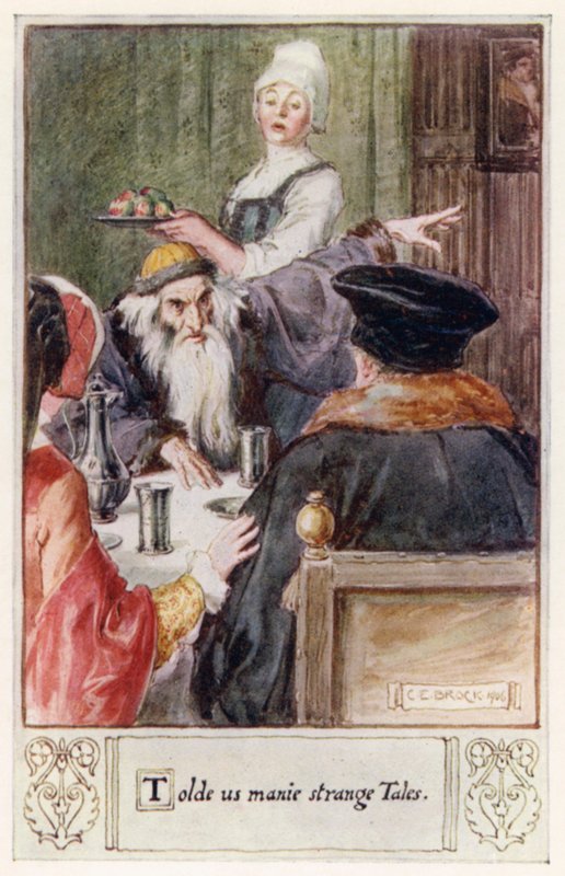 Fortelle oss mange rare Tales av after Charles Edmund Brock