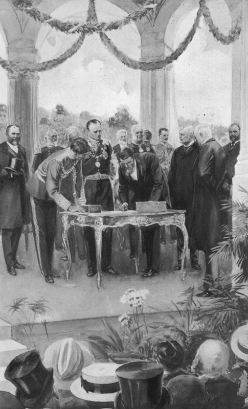 Innvielse av det australske samveldet i Sydney, 1. januar 1901 av after Charles Mills Sheldon