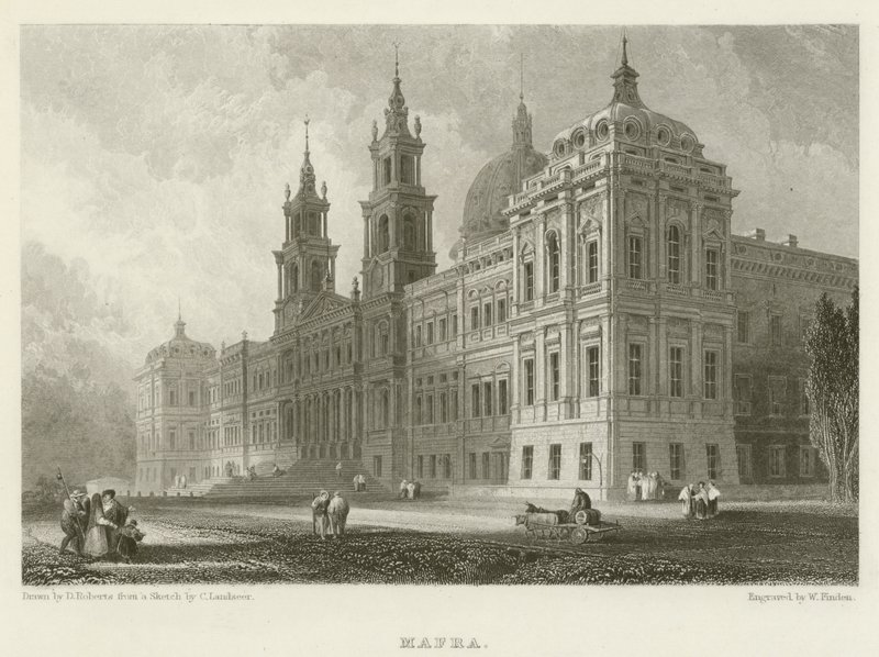 Mafra  av after David Roberts