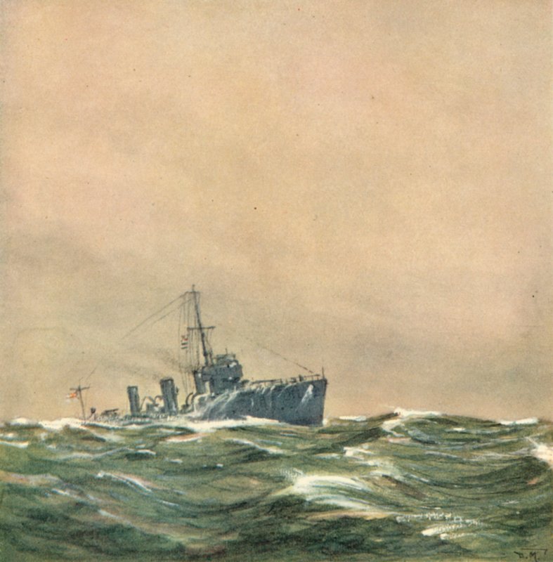 Nordsjøpatruljen av after Donald Maxwell