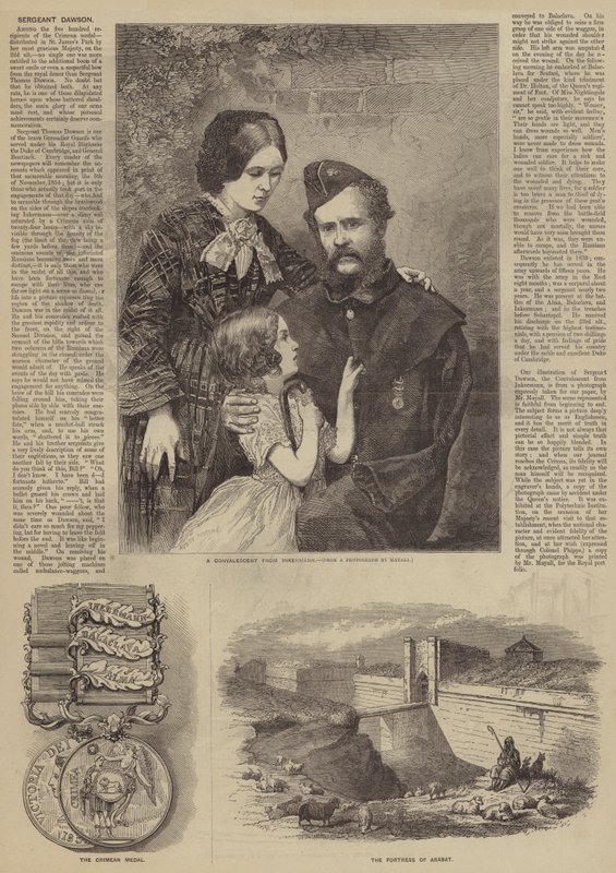 Sersjant Dawson av after Edmond Morin