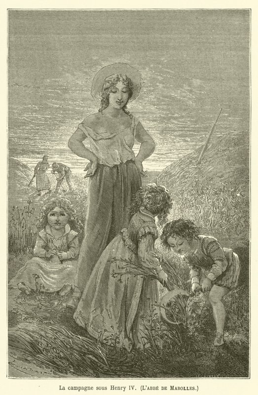 Kampanjen under Henry IV, Skua of Marolles av after Emile Antoine Bayard