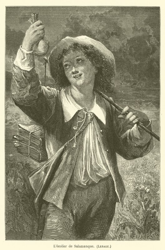Lecolier fra Salamanca, Lesage av after Emile Antoine Bayard