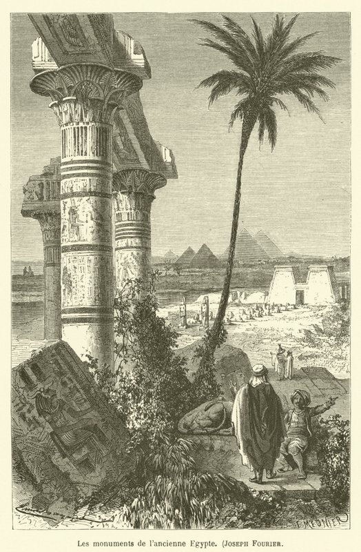 Monumenter fra det gamle Egypt, Joseph Fourier av after Emile Antoine Bayard