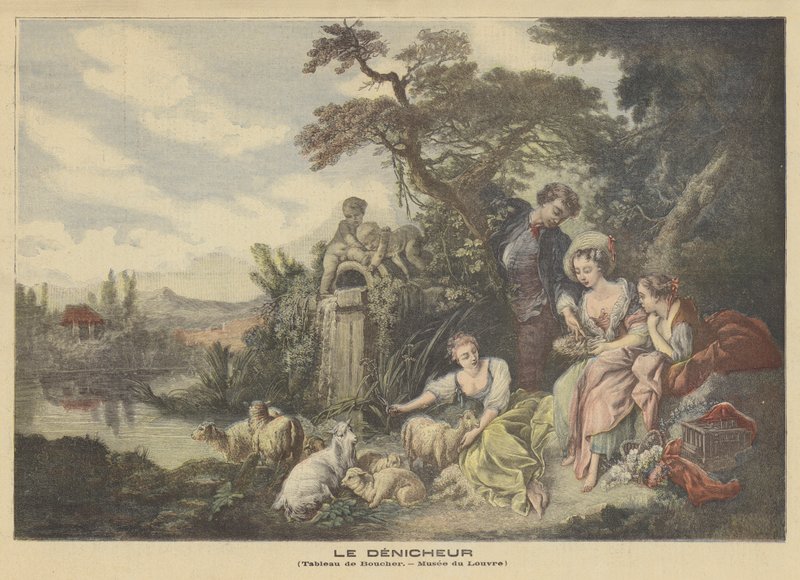 Gjeternes gaver, eller redet av after Francois Boucher