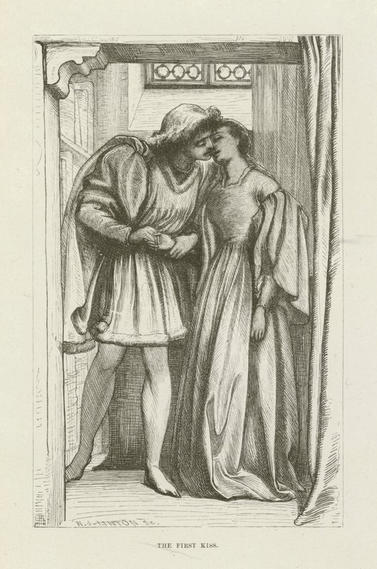 Illustrasjon for Romola av George Eliot av after Frederic Leighton