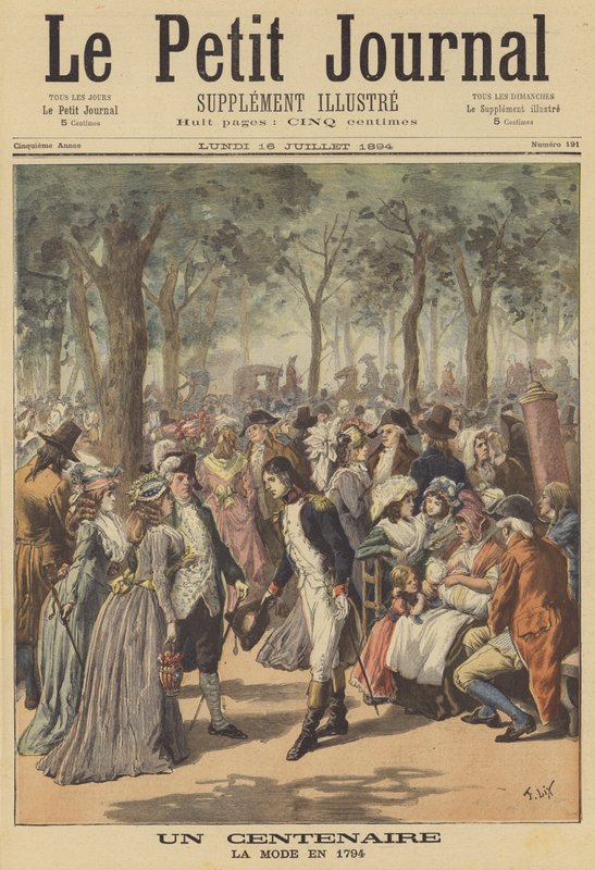 Et hundreårsjubileum: mote i 1794 av after Frederic Theodore Lix