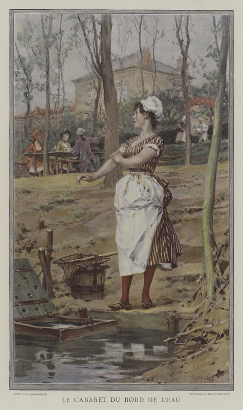 The Waterfront Cabaret av after Frederik Hendrik Kaemmerer
