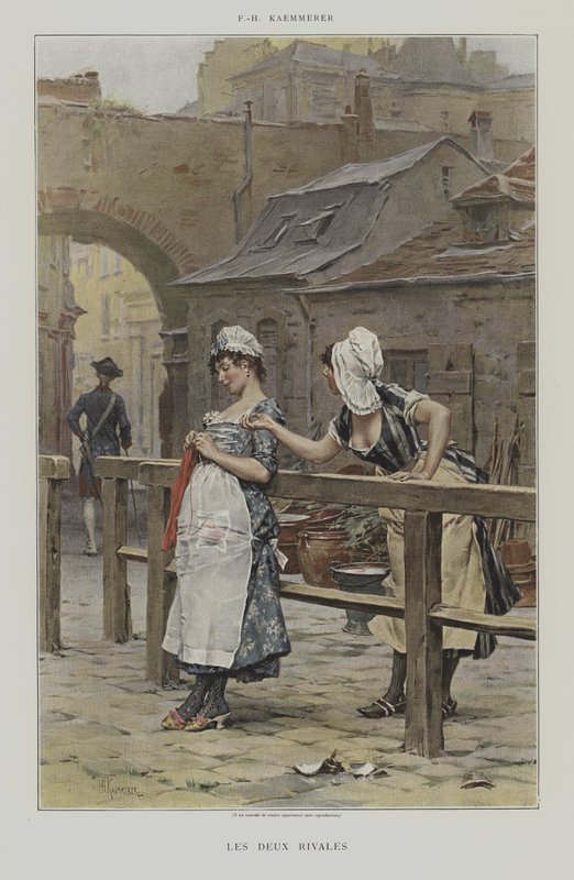 De to rivalene av after Frederik Hendrik Kaemmerer