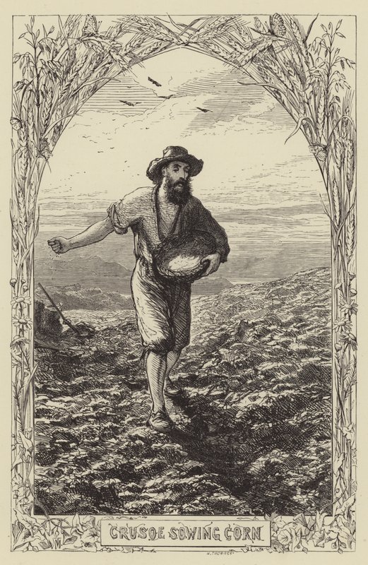 Robinson Crusoe av after George Housman Thomas