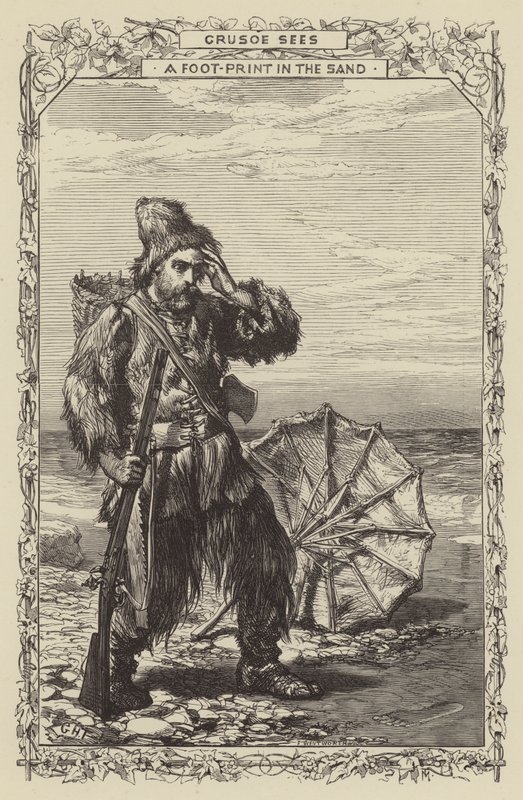 Robinson Crusoe av after George Housman Thomas