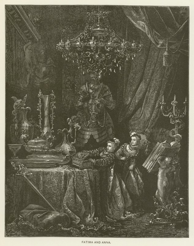 Fatima og Anna av Gustave after Dore