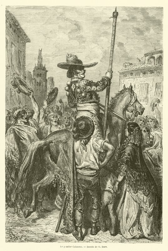 Calderon-hakkeren av Gustave after Dore