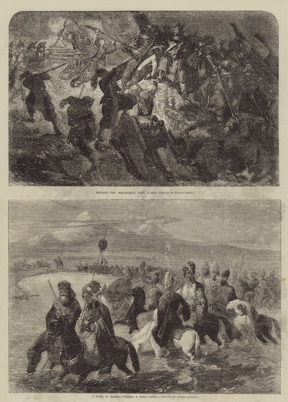 Krimkrigen av Gustave after Dore