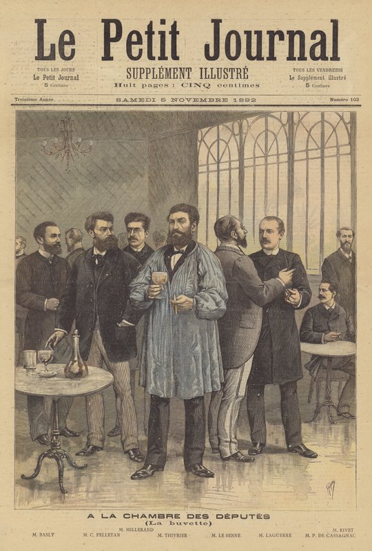 I baren til Deputertkammeret av after Henri Meyer