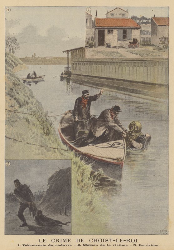 Drap på Choisy-le-Roi av after Henri Meyer
