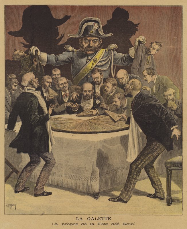 Oblaten av after Henri Meyer