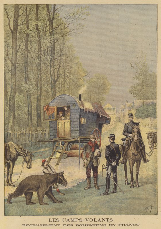Reisende av after Henri Meyer