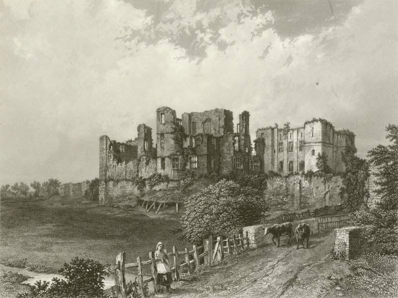 Kenilworth Castle av Henry after Warren