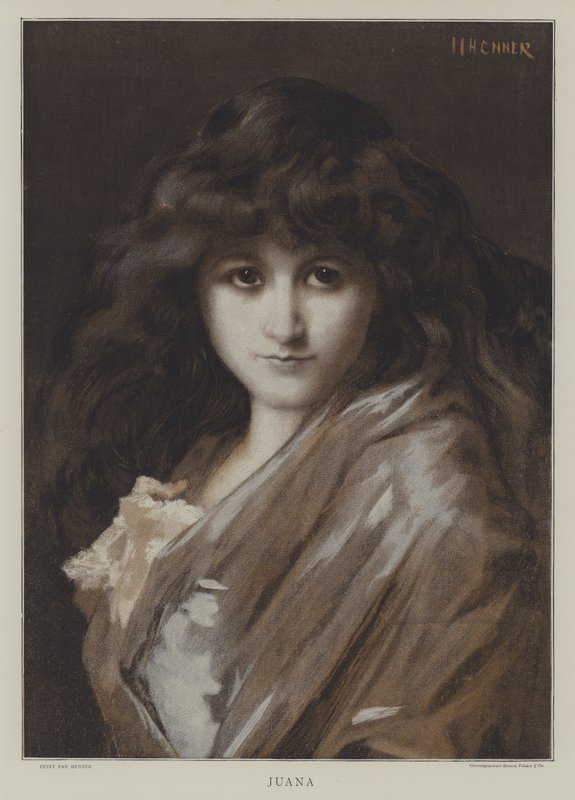 Joan av after Jean Jacques Henner