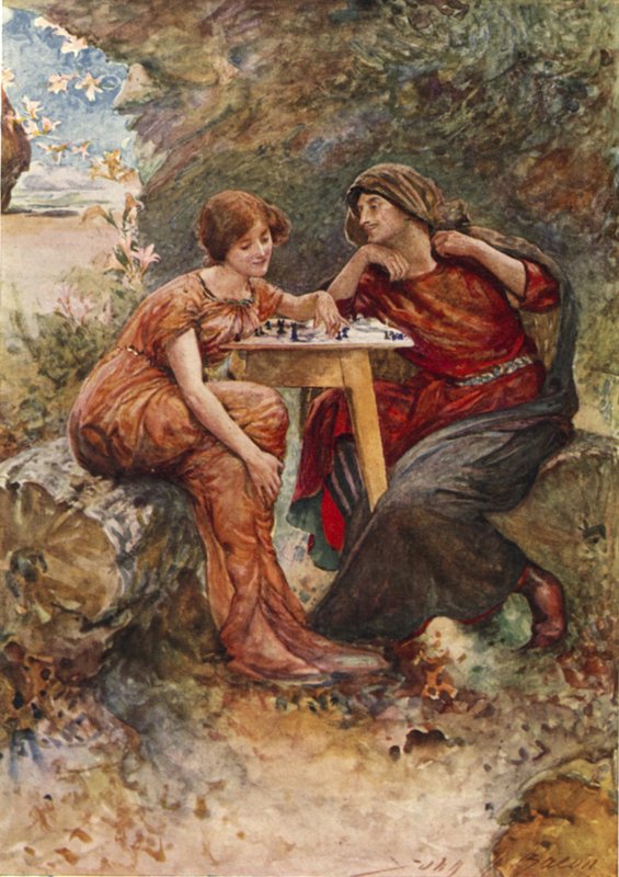 Ferdinand og Miranda av after John Henry Frederick Bacon