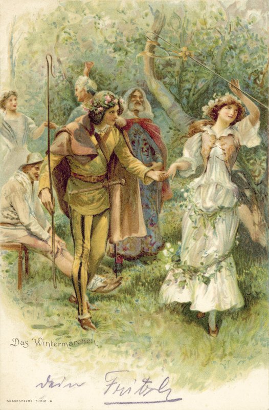 Illustrasjon for A Winters Tale av after John Henry Frederick Bacon