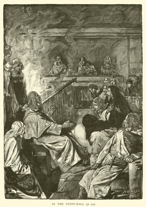 I gjestesalen av after John Henry Frederick Bacon