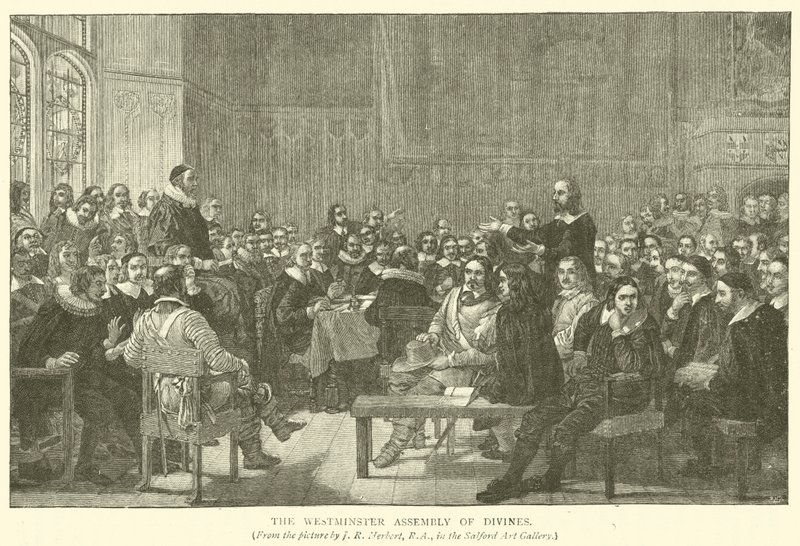 The Westminster Assembly of Divines av after John Rogers Herbert