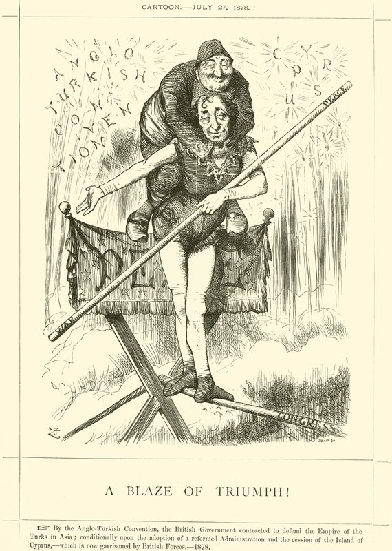 Et glimt av triumf! av after John Tenniel
