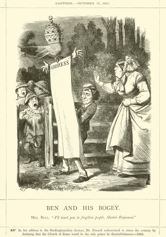 Ben og hans Bogey av after John Tenniel