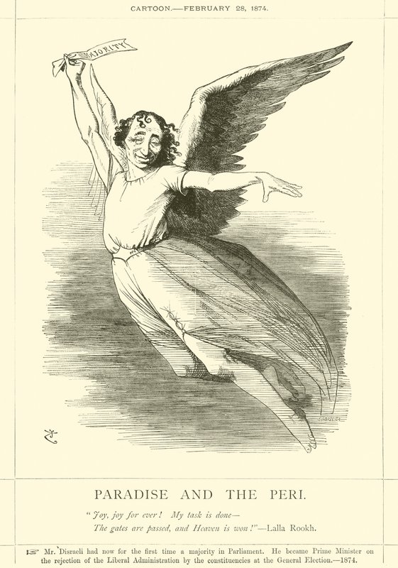 Paradis og Peri av after John Tenniel